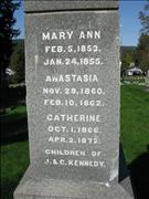 Kennedy, Mary Ann, Anastasia and Catherine